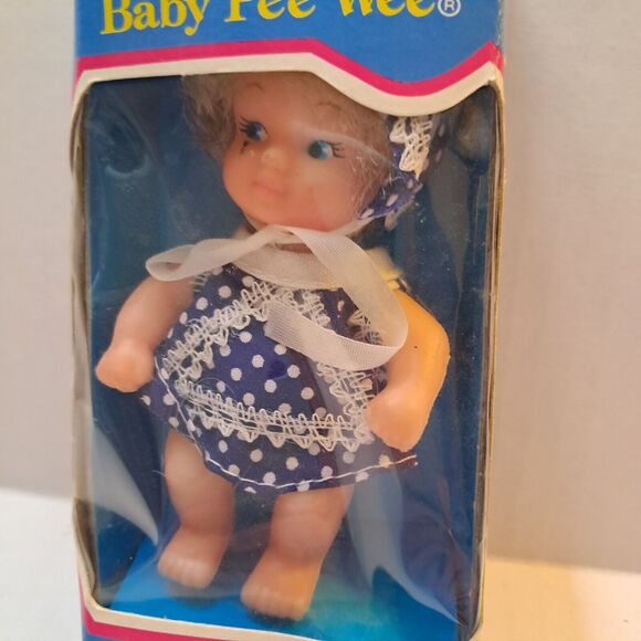 PEE WEE  Pocket Size Doll by Uneeda in Box Vintage 1989 - Picture 3 of 11
